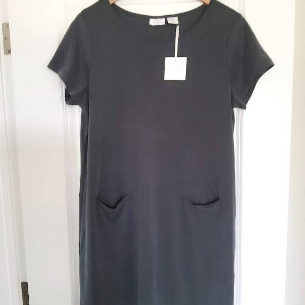 Sigrid Olsen Modal Tshirt Dress NWT L